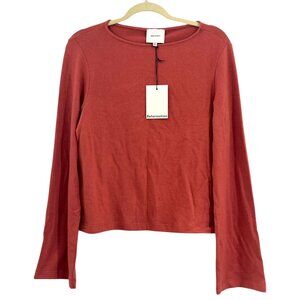 Reformation Eternity Knit Sweater Top Rosewood XS New